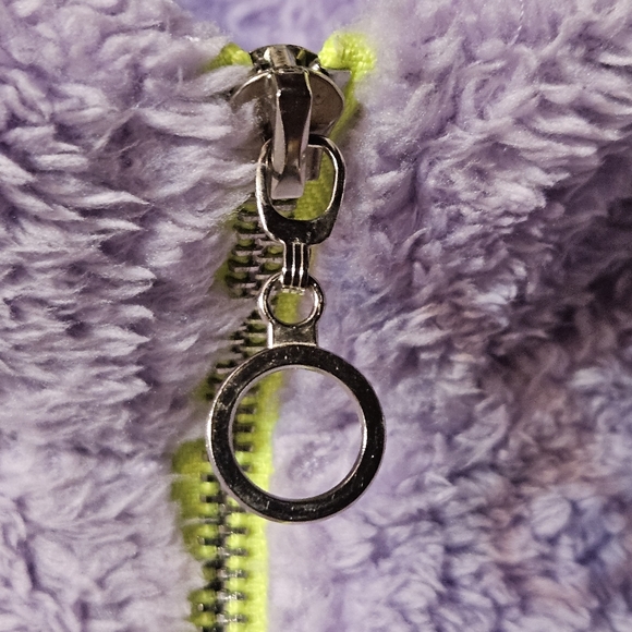 💜 Unbound Babes Fleece Zip Up Sweater - Picture 5 of 7